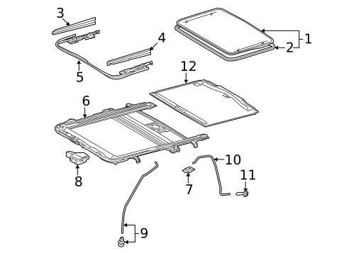 Sunroof for 2016 Toyota 4Runner #0