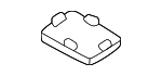 81716P1000WK - Body: Lower Gate Trim Blank Cover for Kia Image