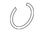 9944201 - : Axle Assembly Snap Ring for Mercedes-Benz Image