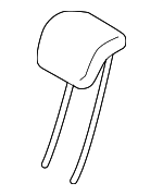 16497006507G55 - Body: Headrest for Mercedes-Benz Image