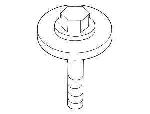 7149126885 - Electrical: Bumper Cover Support Rail Bolt for BMW: 228i Gran Coupe, 228i xDrive Gran Coupe, 230i, 230i xDrive, 330e, 330e xDrive, 330i, 330i xDrive, 430i, 430i Gran Coupe, 430i xDrive, 430i xDrive Gran Coupe, 528i, 528i xDrive, 530e, 530e xDrive, 530i, 530i xDrive, 535d, 535d xDrive, 535i, 535i xDrive, 540d xDrive, 540i, 540i xDrive, 550e xDrive, 550i, 550i xDrive, 640i, 640i Gran Coupe, 640i xDrive, 640i xDrive Gran Coupe, 640i xDrive Gran Turismo, 650i, 650i Gran Coupe, 650i xDrive, 650i xDrive Gran Coupe, 740e xDrive, 740i, 740i xDrive, 750i, 750i xDrive, ActiveHybrid 5, i4, i5, i8, M2, M235i xDrive Gran Coupe, M240i, M240i xDrive, M3, M340i, M340i xDrive, M4, M440i, M5, M550i xDrive, M6, M6 Gran Coupe, M760i xDrive, X1, X3, X4, X5, X6, X7 Image