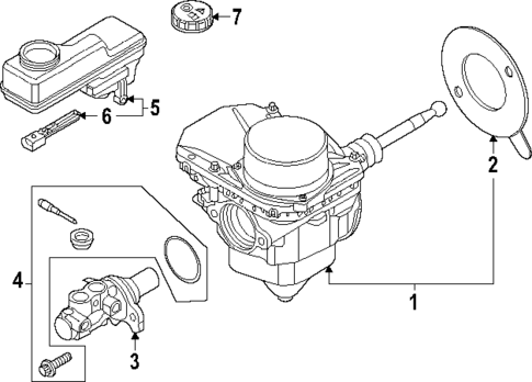 Hydraulic System for 2024 Audi Q4 e-tron #0
