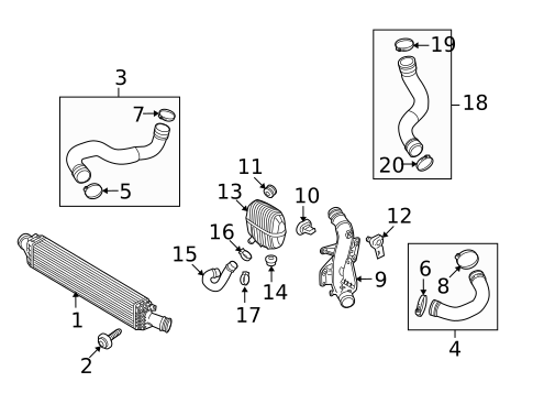 Intercooler for 2013 Audi A5 Quattro #1