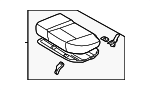 883500W020 - : Seat Cushion for Nissan Image