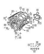 6510082AA - Engine: Pipe Plug for Mopar Image image