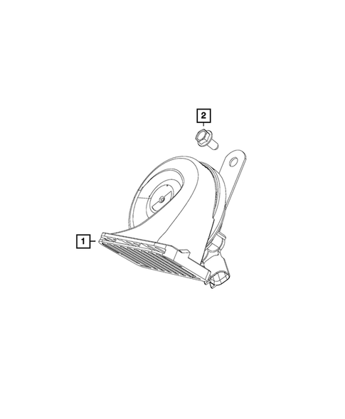 Horns for 2019 Ram ProMaster 2500 #0