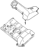 F7RZ6A946AA - Engine: Cover for Ford Image