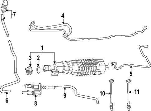 Emission Components for 2025 Ram 1500 #0