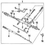 D9BZ3576A - Steering: Bushing for Ford: LTD, Mustang, Taurus, Thunderbird | Lincoln: Continental, Mark VII, Mark VIII | Mercury: Capri, Cougar, Marquis, Sable Image