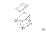 62307891192 - Individual Equipment: Trim Piece for Head-Up Display, Leather for BMW Image