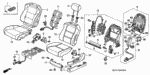 4810SB3000 - Interior/Bumper: C-CLIP SET, TRIM FASTENER (30 PIECES) for Acura Image