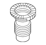 54634T1000 - Suspension: Dust Cover for Genesis: Electrified G80, G80, G90 Image