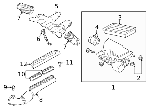Air Intake for 2022 Land Rover Range Rover Sport #0