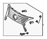 531010E140 - Body: Grille Assembly for Lexus Image