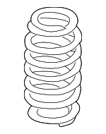 8J0511115AK - Suspension: Spring for Audi: TT, TT Quattro, TT RS Quattro, TTS Quattro Image