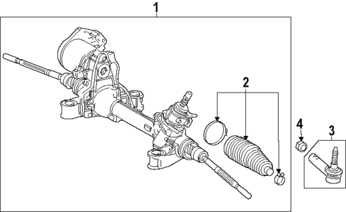 Steering Gear & Linkage for 2024 Subaru Solterra #0