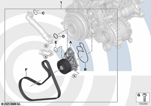 Engine for 2019 BMW 840iX #0