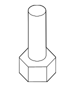 31106766780 - : Lower Ball Joint Bolt for BMW: X1, X5 Image