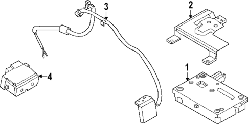 Communication System Components for 2025 Nissan Pathfinder #0