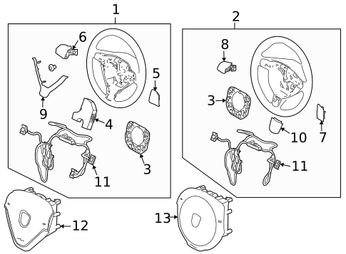 Steering Wheel & Trim for 2008 Porsche Boxster #0