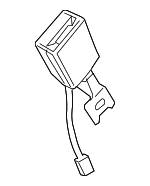 12756730 - Electrical: Buckle End for Saab: 9-3, 9-3X Image