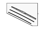 98350J7000 - Body: Wiper Blade for Hyundai Image