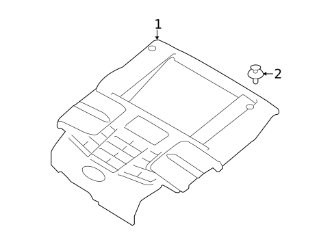 Engine Appearance Cover for 2014 Subaru Forester #0