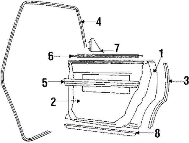 443833052 - Body: Outer Shell for Audi Image