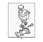 585101D050DS - Body: Master Cylinder for Kia Image