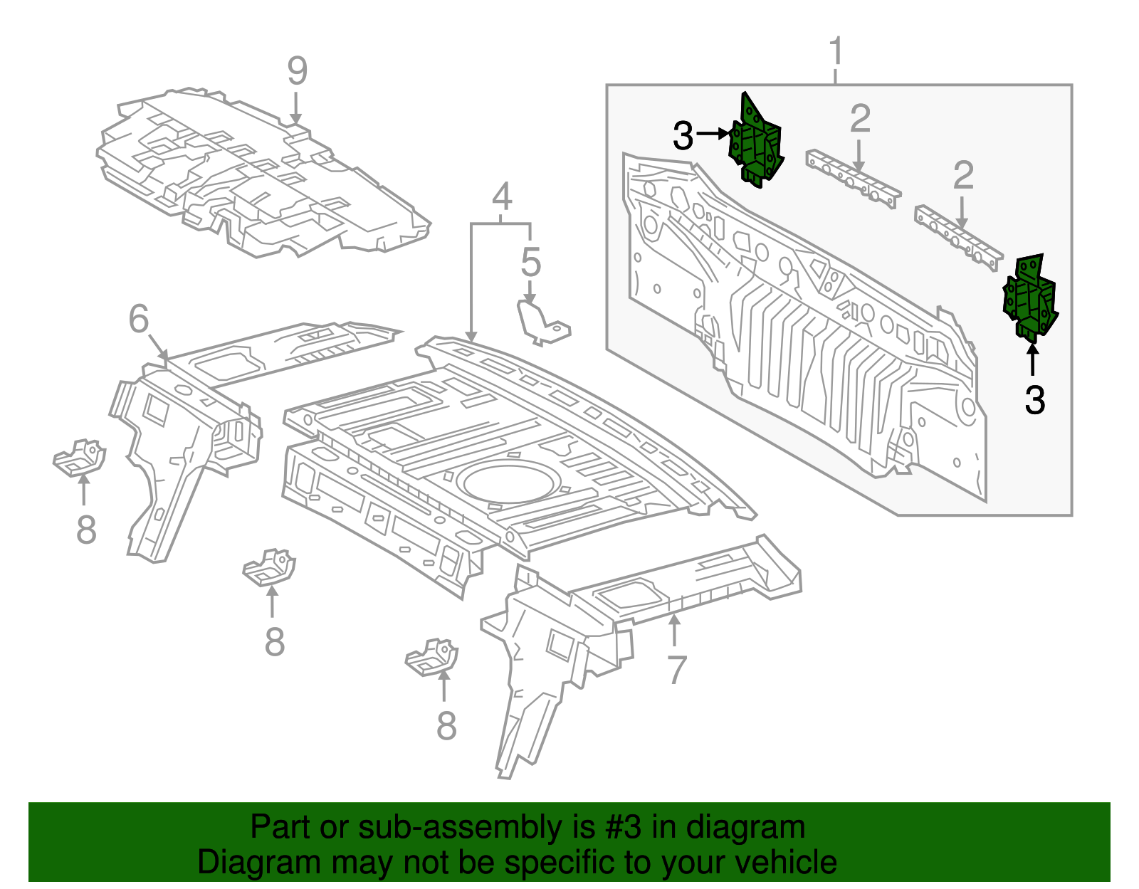 58304-06020 - 2012-2014 Toyota Camry - Bumper Bracket | Toyota Delivered 58304-06020 - 2012-2014 Toyota Camry - Bumper Bracket | Toyota Delivered