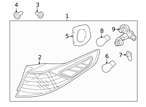 Bulbs - Chassis for 2012 Kia Optima #3