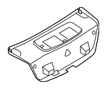 51497050310 - Body: Trunk Lid Trim for BMW Image