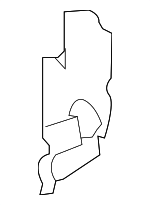 CJ5Z58045F10C - Body: Plate for Ford: C-Max, Escape Image