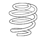 51401T3LA01 - : Coil Spring for Honda: Accord Image