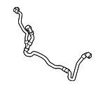 17127578404 - Cooling System: Reservoir Hose for BMW: 528i Image