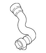17127578399 - Cooling System: Upper Hose for BMW: 528i Image