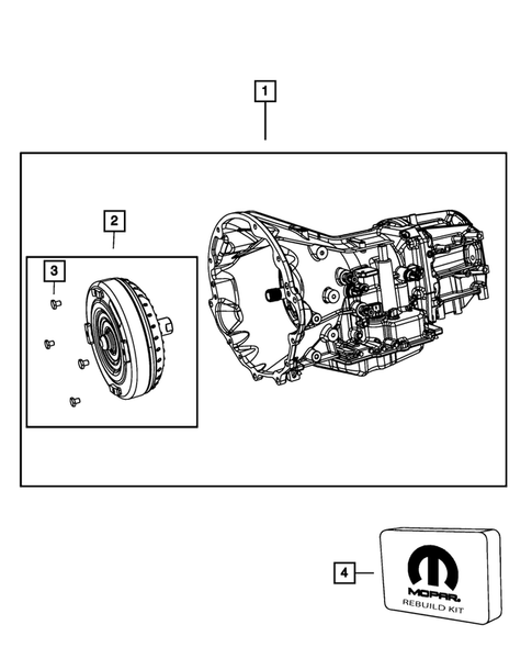 Automatic Transmission / Transaxle and Torque Converter for 2008 Dodge Nitro #0