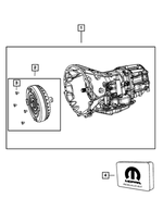 R5179247AF - 42RLE; 4-Speed; Automatic Transmission: With Torque Converter Transmission Package for Mopar Image