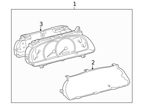 Cluster & Switches for 2006 Toyota Sequoia #1