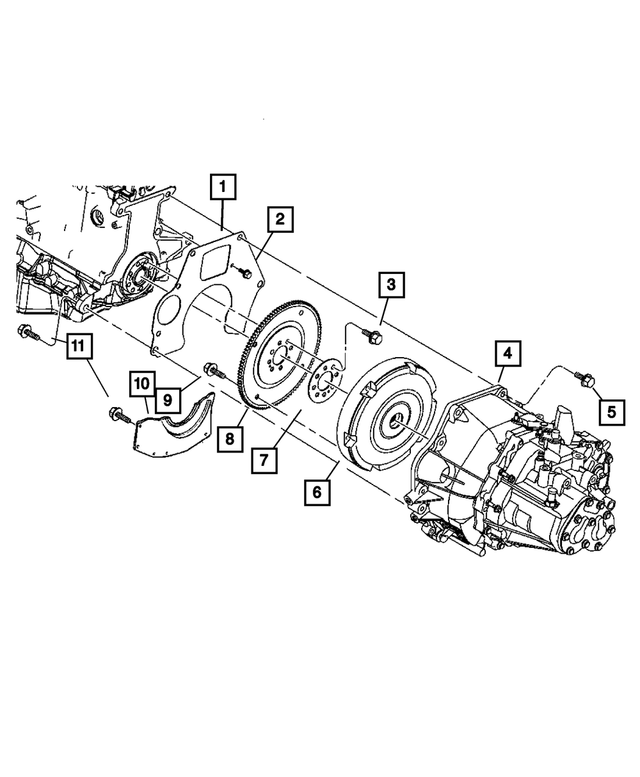 5080980AB - NVG Manual Transaxle 5 Speed: Transaxle for Mopar Image image