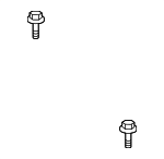 9YA42A804 - Body: Mount Bolt for Mazda Image
