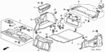 90313172000 - Interior/Bumper: CLIP, GUIDE for Acura Image