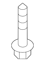 545633K000 - Suspension: Lower Control Arm Rear Bolt for Kia Image