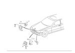 65421220 - Electrical Equipment and Instruments: Horn for Mercedes-Benz Image