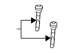 88740AA000NNB - Body: Headrest Guide for Hyundai Image