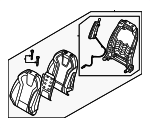 88A40AAAD0KUE - Body: Seat Back Assembly for Hyundai Image