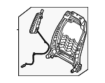 88410AA600 - Body: Seat Back Frame for Hyundai Image