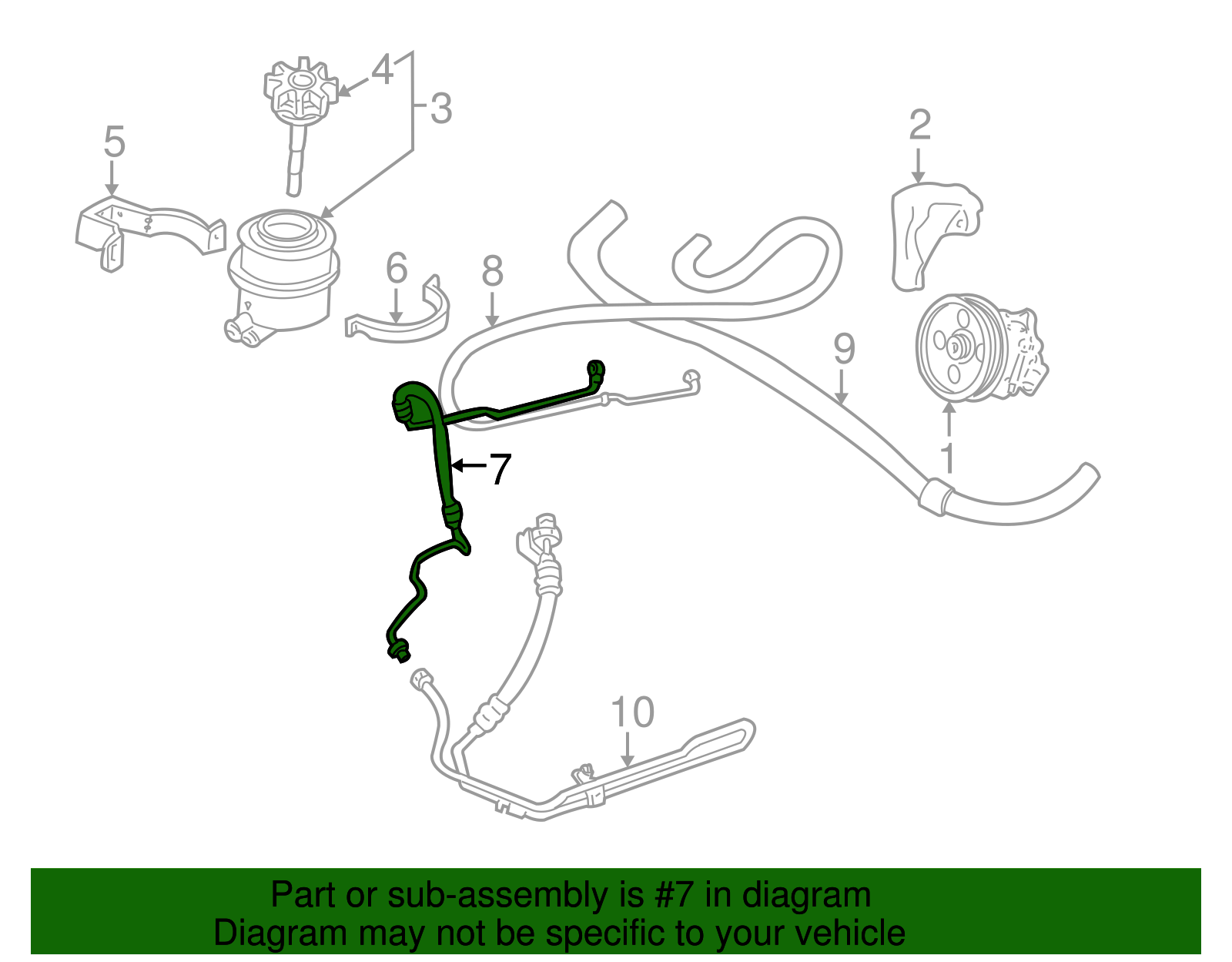 Genuine Saab 9-5 Power Side Mirror Switch – OEM 5241229 Driver Side Memory (Used) 2 thumbnail image