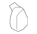 1J0804299 - Body: Tie Down Hook for Volkswagen Image