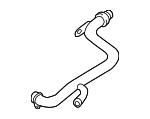 4G0121485Q - Belts &amp; Cooling: Engine Coolant Pipe for Audi Image